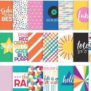 AWESOME-25 or 50 3x4 Planner Cards, OR 12 or 24 4x6 Planner Cards, Journal Cards, Project Life Cards, Becky Higgins Cards, Shawna Klingerman