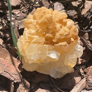 Raw Golden Calcite, Golden Calcite Formation, RC4/3,Honey Calcite, Yellow Calcite, Raw Calcite Formation, Calcite, Yellow Calcite Formation
