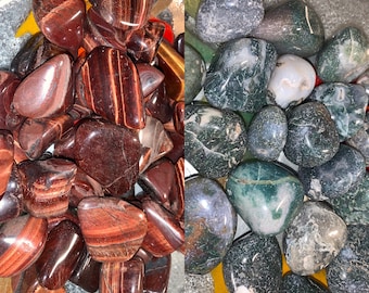 Tumbled Stones, Tumbled Stones for Crystal Grids, Your Choice of Crystals, Perfect for My Customized Grid Design Service or Chakra Work