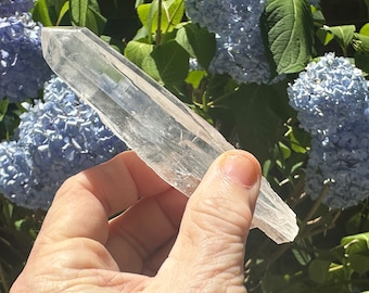 Blue Mist, Colombian Quartz, Blue Smoke Crystal, Colombia, Blue Mist, Blue Smoke Point, Growth Interference Crystal, MIS7/3