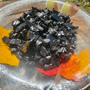 Shungite, Elite Shungite, Russian Shungite, One Ounce Small Stones, SSH1/27, Shungite Gem Water, Gem Water, Shungite Water