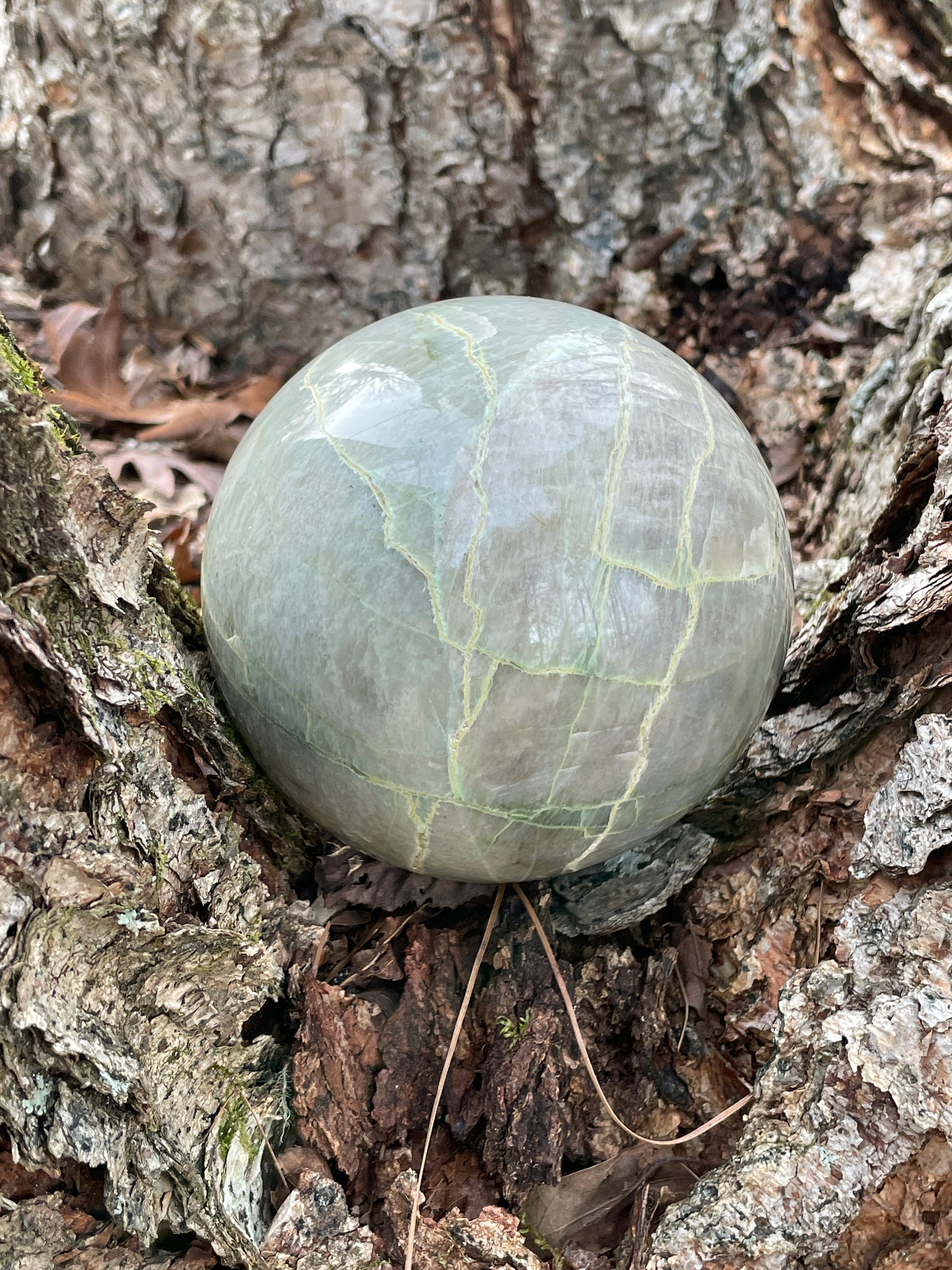 Garnierite Sphere, GN1/6, Madagascar Stone, Garnierite