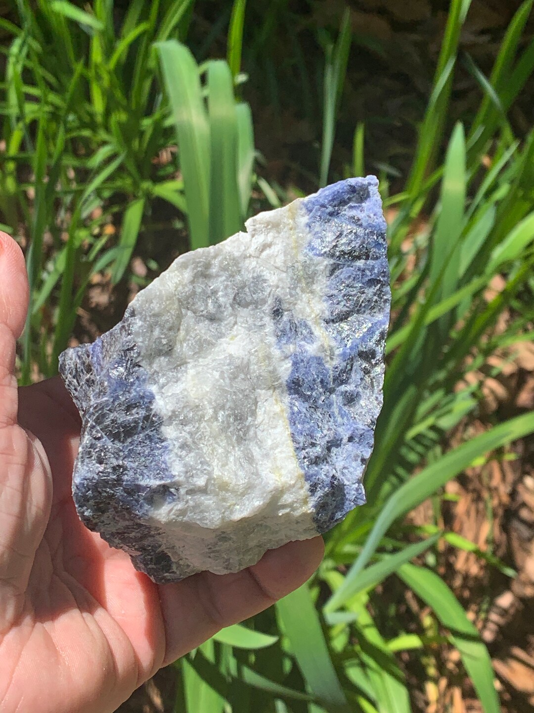 Large Sodalite Rough Natural Stones, 2-3 Inch Raw Sodalite From Brazil, Wholesale Bulk Lot