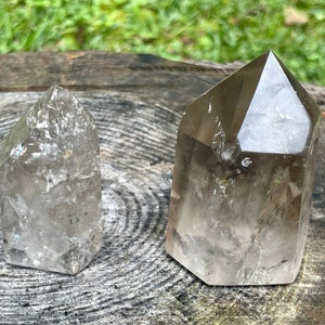 NATURAL Citrine Towers, Choice! Citrine Points, Madagascar Citrine Points, CTP10/23,  Honey Citrine, Smoky Citrine, Smokey Citrine