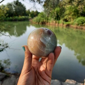 Green sphere onix onix, meditation stone, onix marble sphere, palmstone, crystals, stone, crystals,