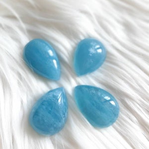 Cabochon di Acquamarina for jewelry creation, aquamarine cabs, jewelry making, crystals