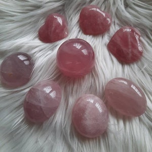 Love crystals kit, rose quartz crystals set, samadhi quartz, blending massage oil