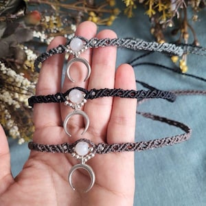 Fashion Multilayer Crescent Moon Choker Necklace With Bead Chain Initial Necklace Pendant On Neck Beads For Jewelry Making
