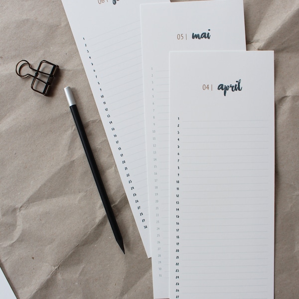 Calendario de cumpleaños "Piccolo n.º 2"