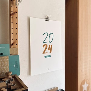 A3 family calendar and annual planner 2024/2025 Quadro DIN A3 image 1