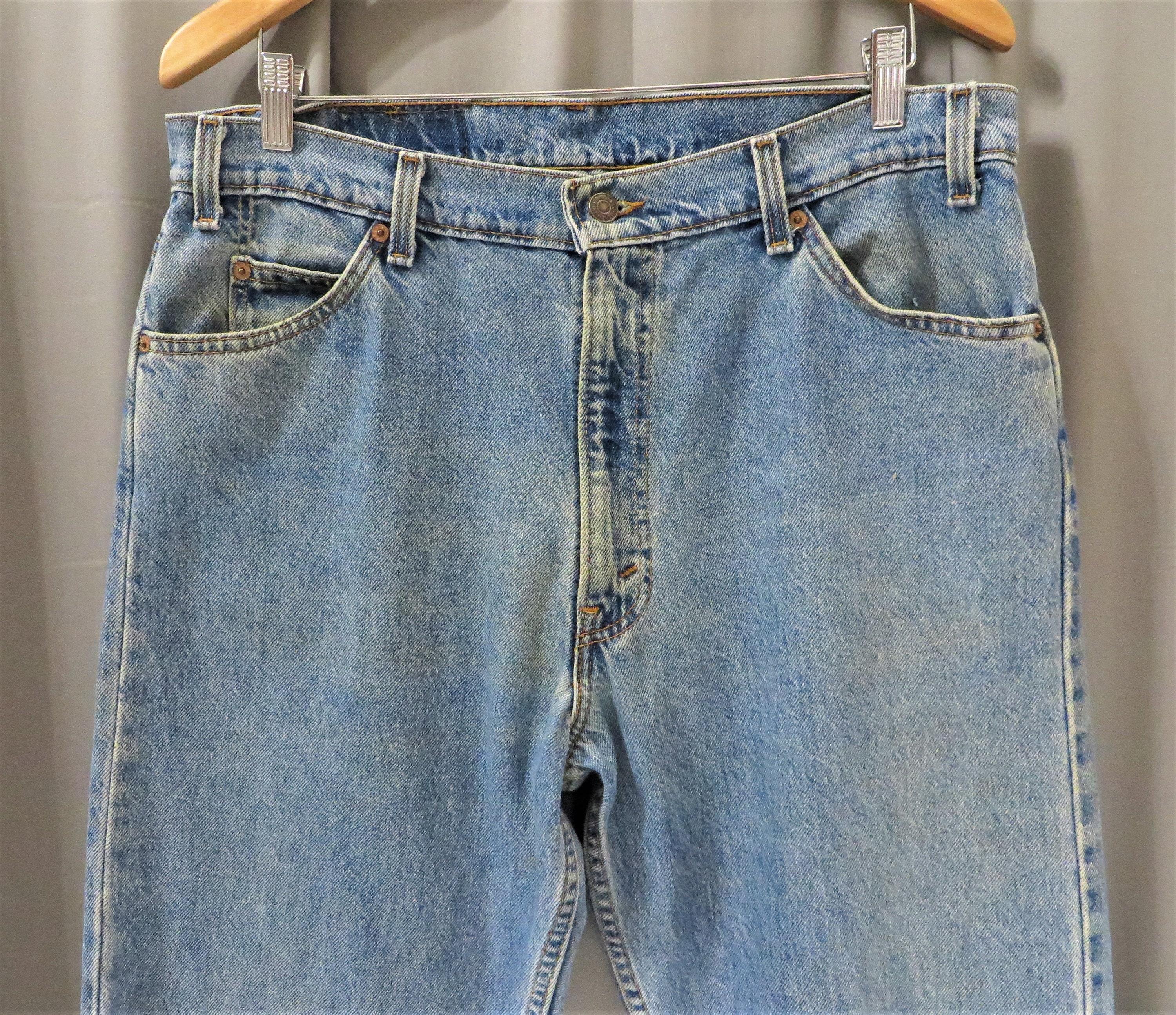 36x29 Vintage LEVIS USA 40553-1714 Denim Blue Jeans Levi Strauss 36x29 Vintage LEVIS USA 40553-1714 Denim Blue Jeans Levi Strauss