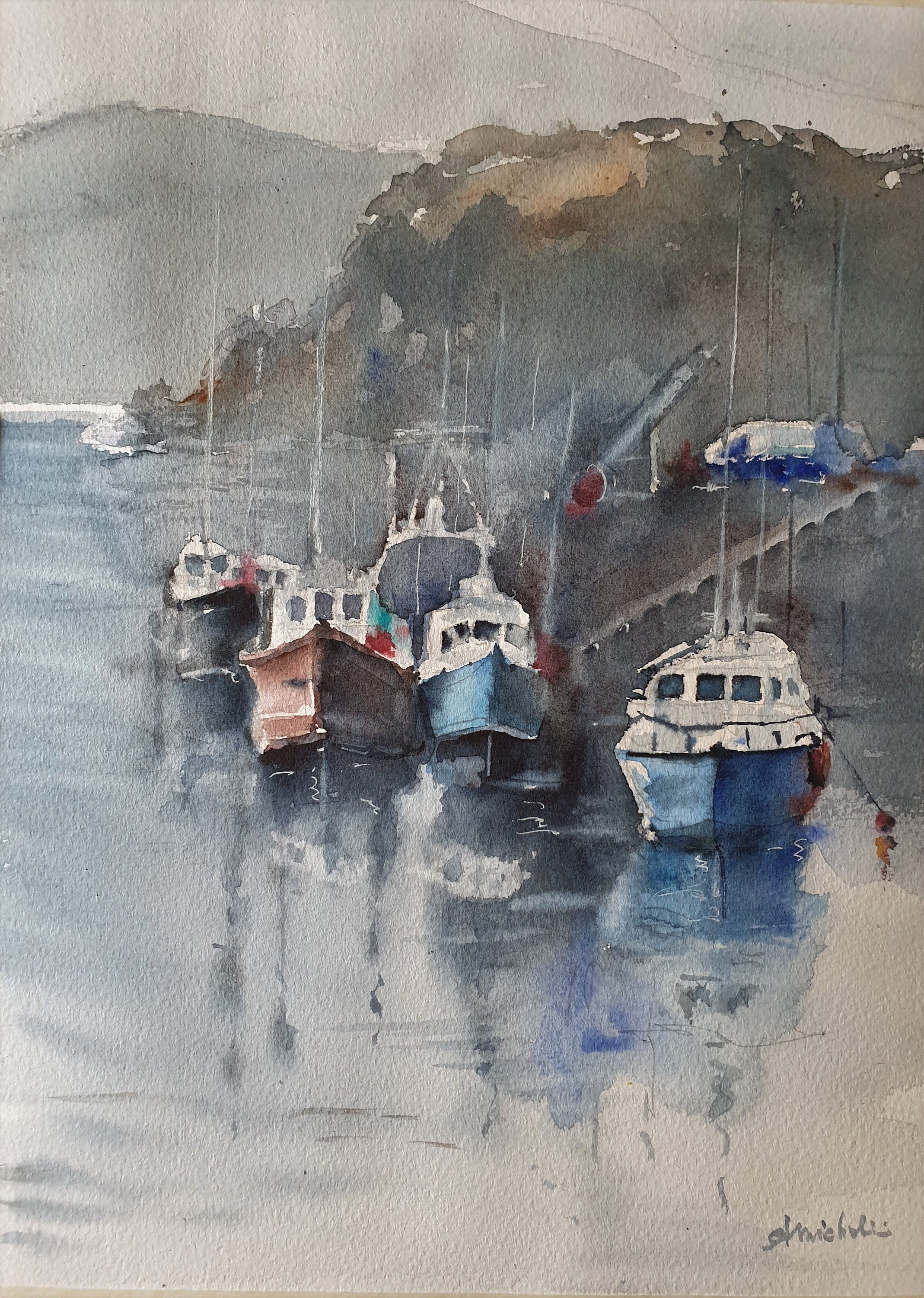 The Art for All Water Color Series Boats & Ships by Littlejohns