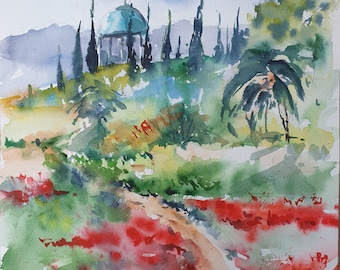 冬の田舎の家 水彩画(非印刷物） il_340x270.6257954035_jjdw.jpg