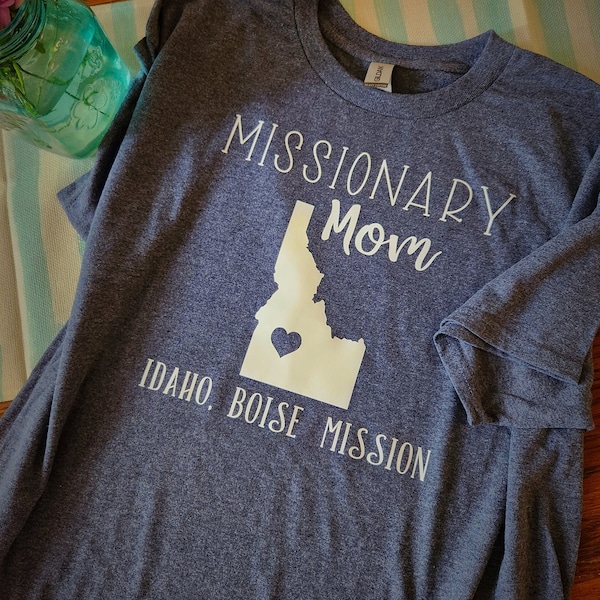 Missionary Mom T-Shirt-Any Country or State!