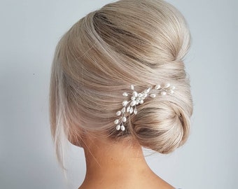 Bridal Pearl Hair Pin Accessories-Bridal Hair Pieces-Bridal Hair Accessories-Wedding Accessories-Bridal Head Piece-Wedding Hair Pins