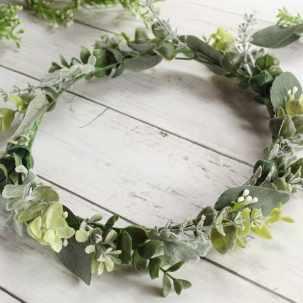 Flower Hair Wreath Etsy UK