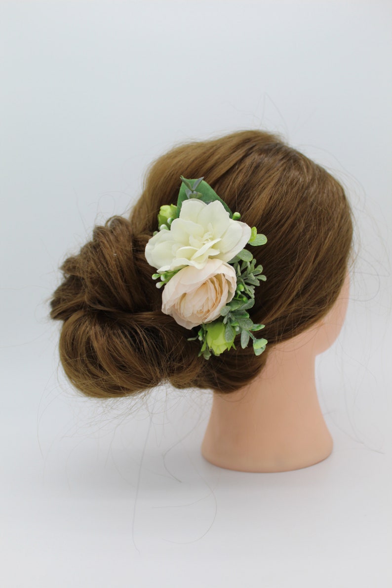 bridesmaid floral hair accessories