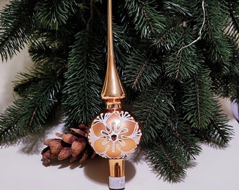 blown glass vintage soviet 32cm ornaments Christmas tree topper blue vintage christmas tree glass ornaments tree topper 12.6 blown glass vintage soviet 32cm ornaments Christmas tree topper blue vintage christmas tree glass ornaments tree topper 12.6
