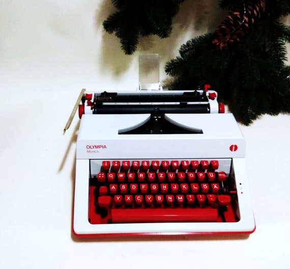 Typewriters White Functional Typewriter MAINTENANCE Complete ribbon NEW