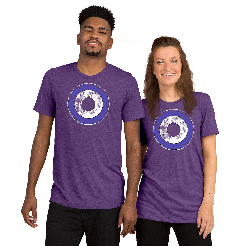 Heather Purple Target Hawkeye Inspired 