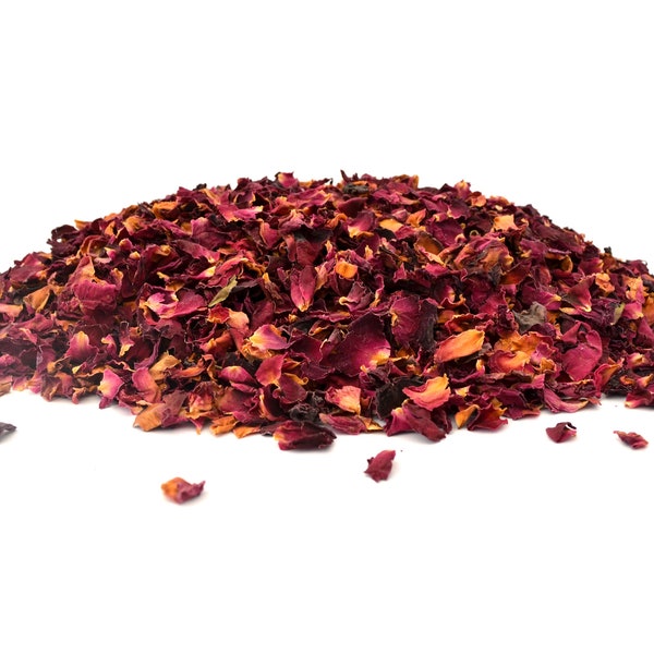 Dried Rose Petals 5g 50g  Flower Crafts Soap Candle Supplies Tincture Herbal Tea Infusion - Natural Dried Flowers Arrangements