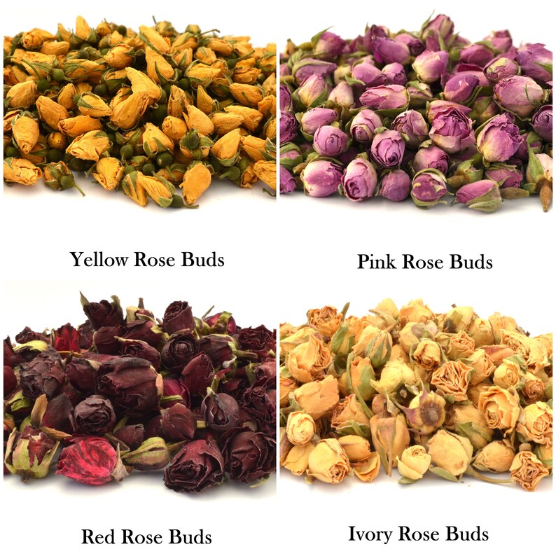 Dried Flowers 54 Types Culinary Grade Edible Flowers for Herbal Tea Cake Decoration Infusion Gin Tonic Dry Edible Petals UK Stock image 3