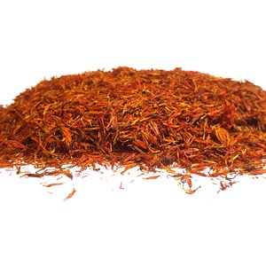 Dried Safflower Food Coloring Natural Dye Flower Crafts Soap Candle Supplies Tincture Herbal Tea Infusion Dried Flowers Arrangements image 2