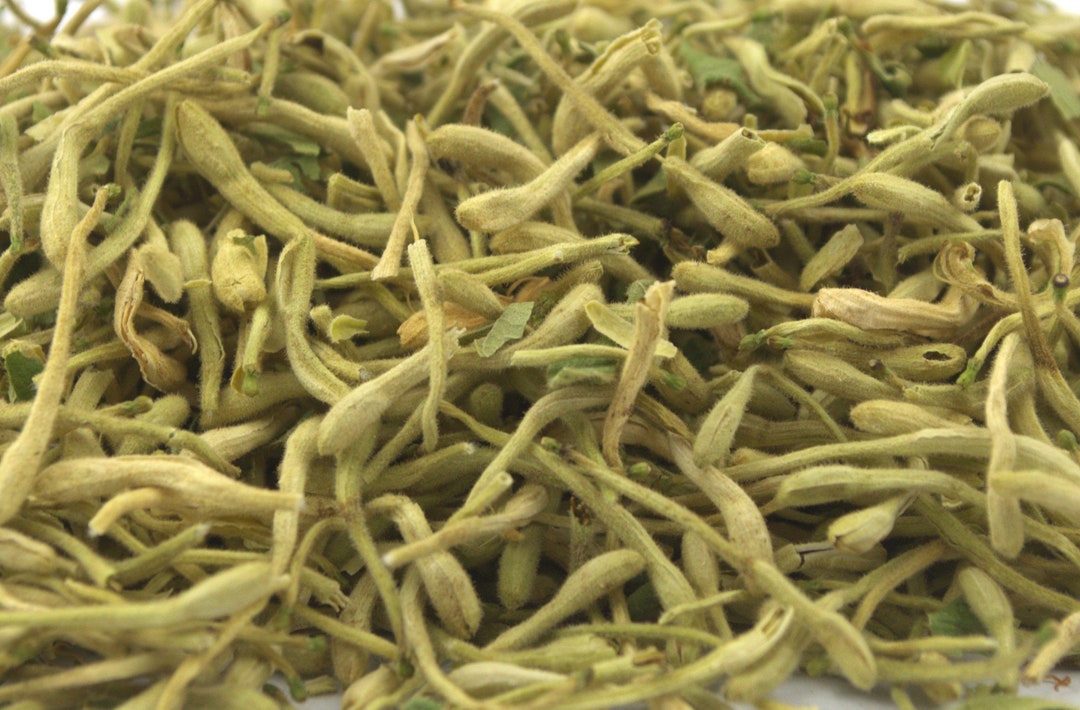 Honeysuckle Flowers 250g 1kg Edible Dried Flowers Tea Arts Etsy