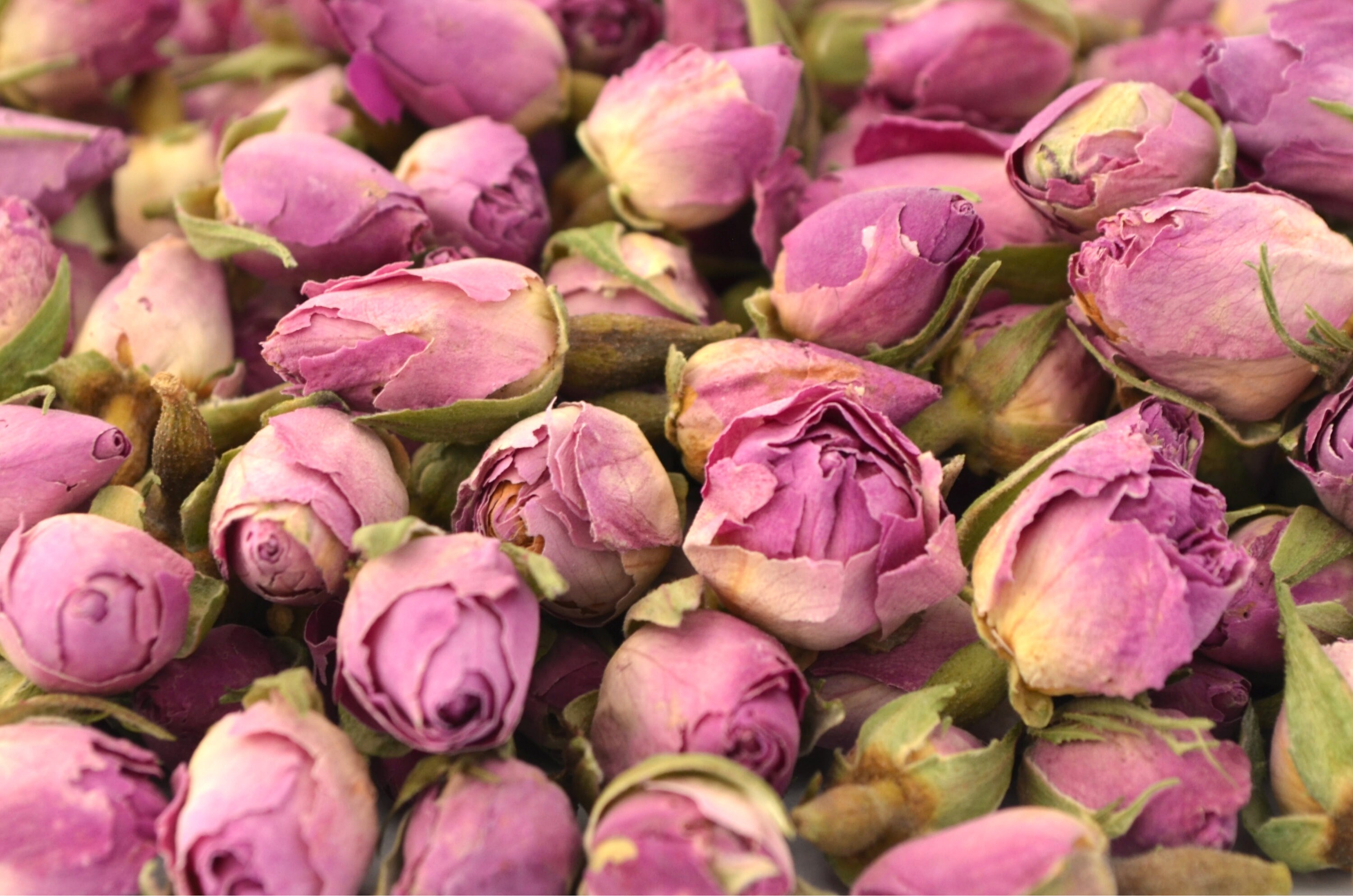 Scented Pink ROSE BUDS / Dried Whole Flowers / Potpourri /Soap