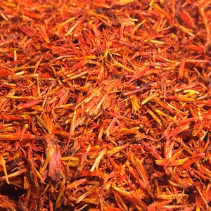 Dried Safflower Food Coloring Natural Dye Flower Crafts Soap Candle Supplies Tincture Herbal Tea Infusion Dried Flowers Arrangements image 4