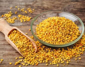 Natural Bee Pollen 50g 200g - All Natural 100% Pure Pollen Granules - Superfood - Pylek Pszczeli - Top UK Supplier