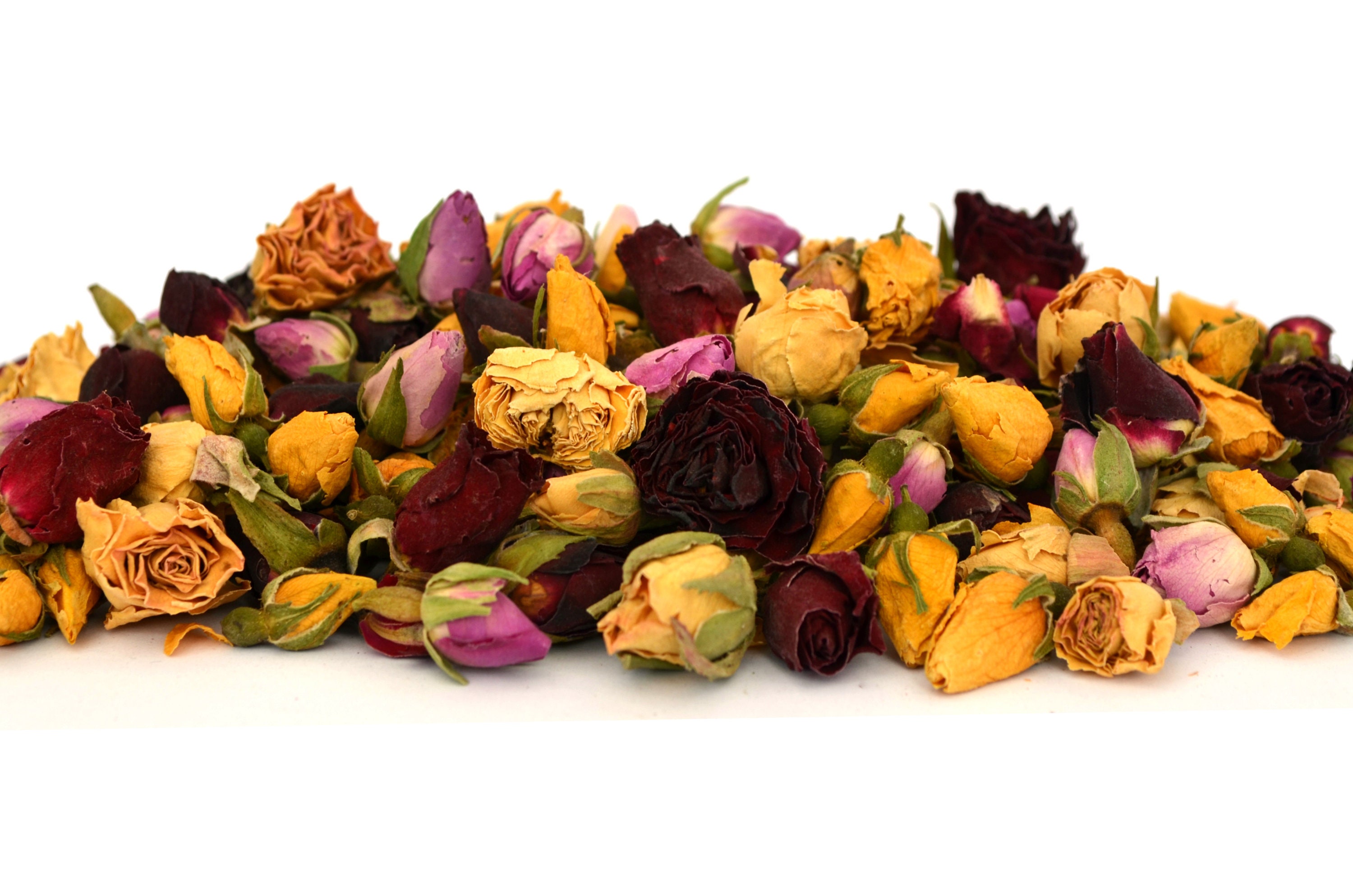 Soap Candle Cake Decor Craft Dried Rose Buds Rose Flowers Edible Rose Petals 