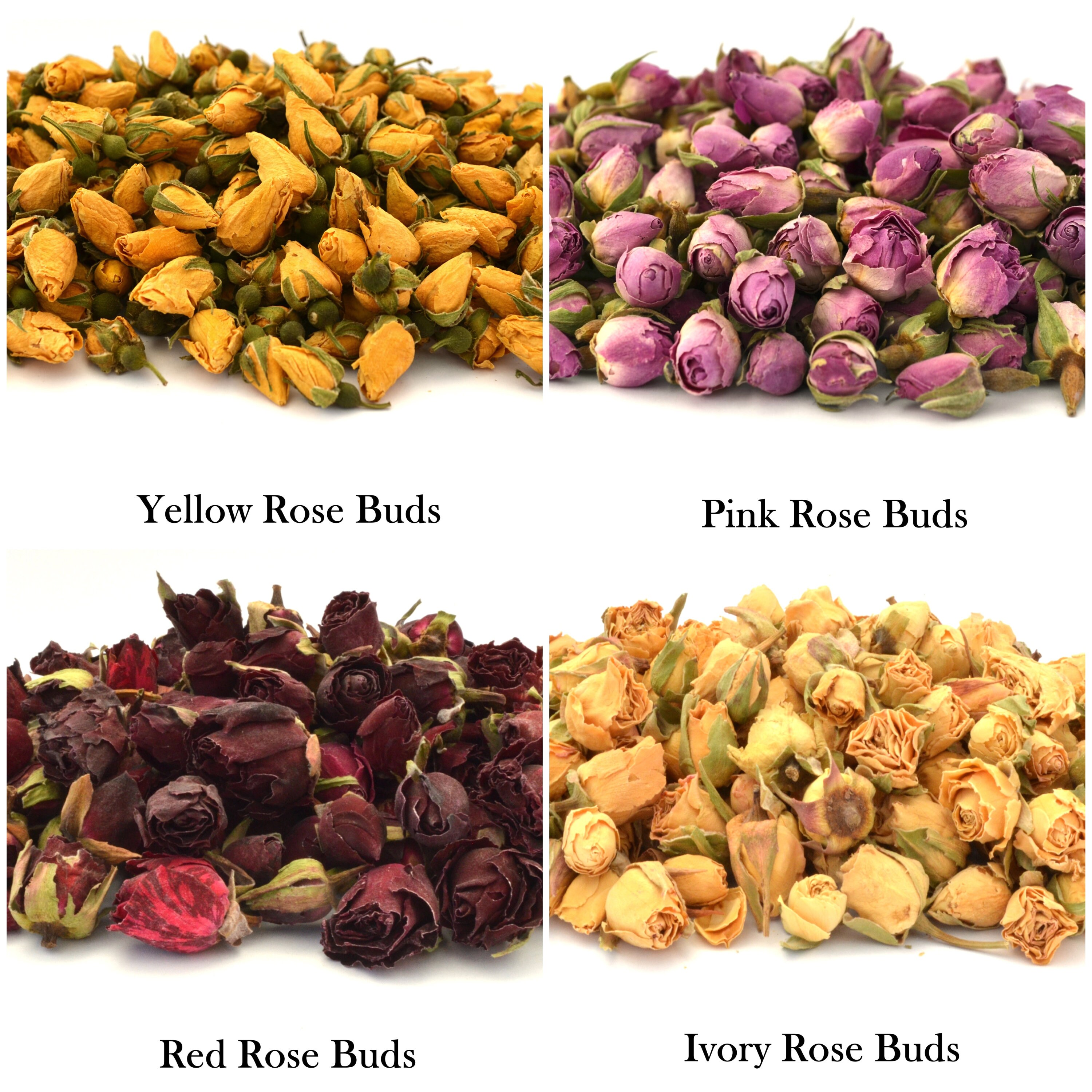 54 Types of Edible Dried Flowers & Petals for Tincture Tea Etsy UK