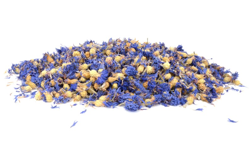 Blue Cornflower Flowers 5g 50g Dried Rabbit Treat Etsy