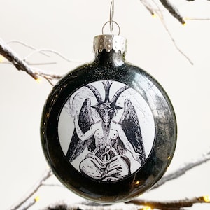 Baphomet Ornament // Christmas // Halloween // Satanism