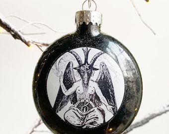 Baphomet Ornament // Christmas // Halloween // Satanism