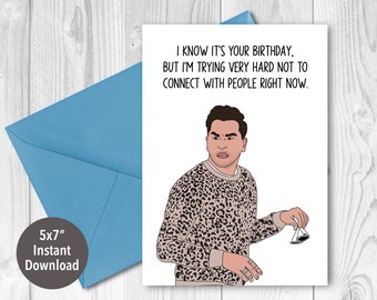 Schitt&#39;s Creek Birthday Card
