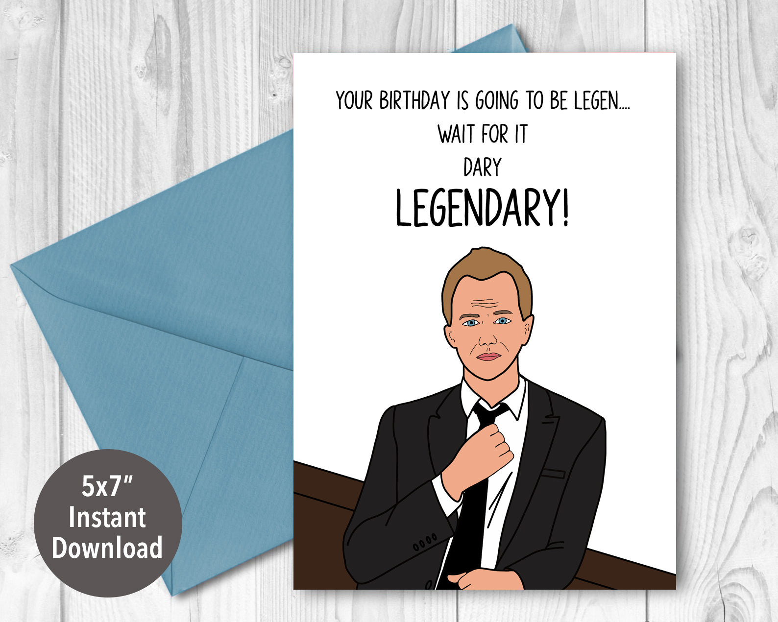How I Met Your Mother Birthday Cards