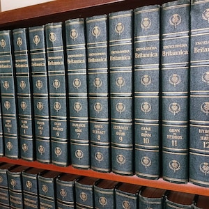 Rare 1768 Encyclopedia Britannica 1960 Edition. Complete Forest