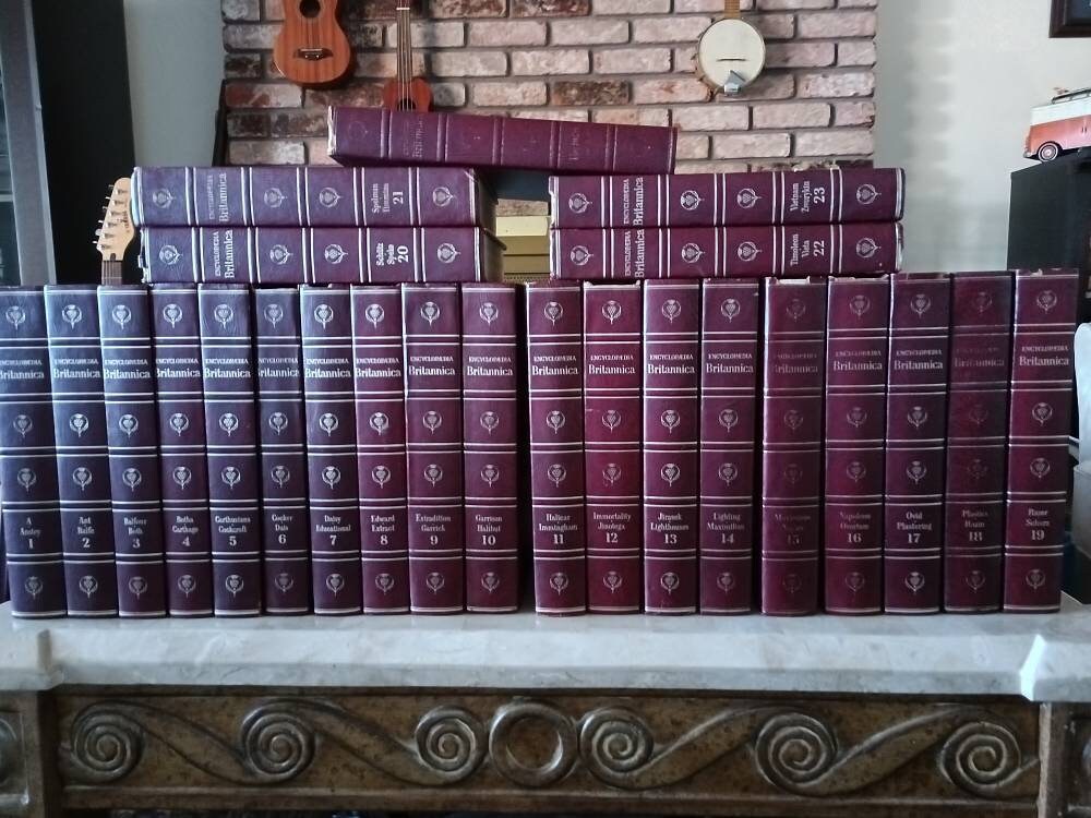 Encyclopedia Britannica 全24巻セット　1768年 Rare Vintage 1768 - 1968 Encyclopedia Britannica Complete