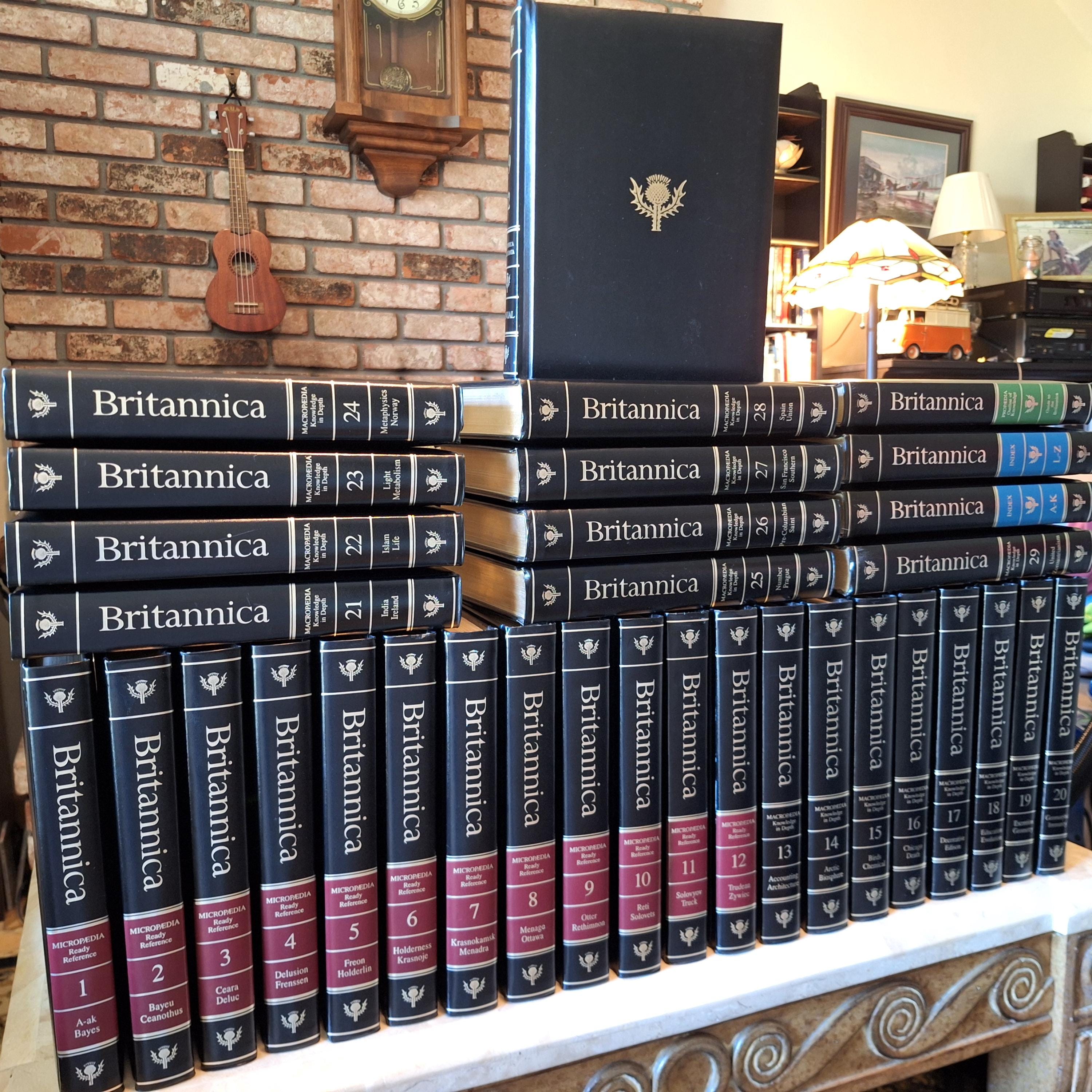 Vintage Encyclopedia Britannica Set - Etsy