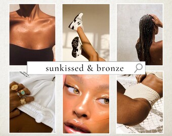 Sunkissed & Bronze LIGHTROOM Presets Mobile Desktop - Beach Tan - Lightroom Preset - Instagram - Bronze Babe - Caramel - Download