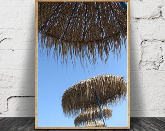 Arte de pared tropical, decoración de casa de playa, foto de arte de playa, amante de los viajes, arte de pared romántico, impresión de playa costera, arte costero, decoración de playa