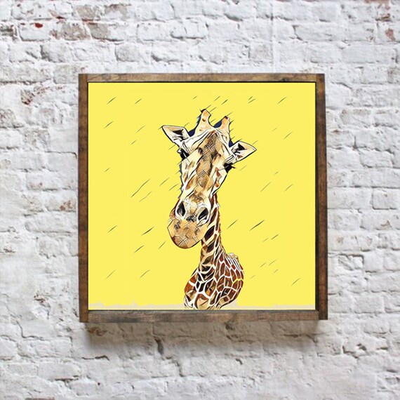 safari canvas wall art nursery