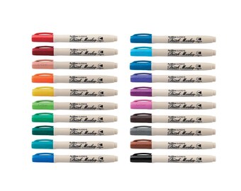 Artline Supreme Brush Marker Pen EPF-F | 20 Colour | Calligraphy Lettering Drawing Art Craft