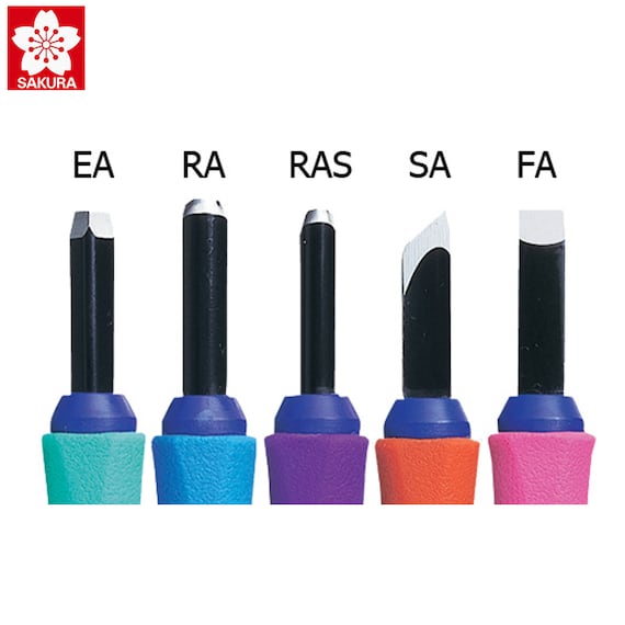 Sakura wood on sale carving tools