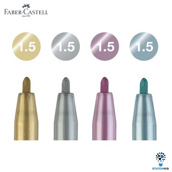Faber Castell : Pitt : Artist Pen : Metallic Blue