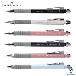 Faber Castell Apollo Mechanical Pencil Triangular Grip 0.5mm 0.7mm