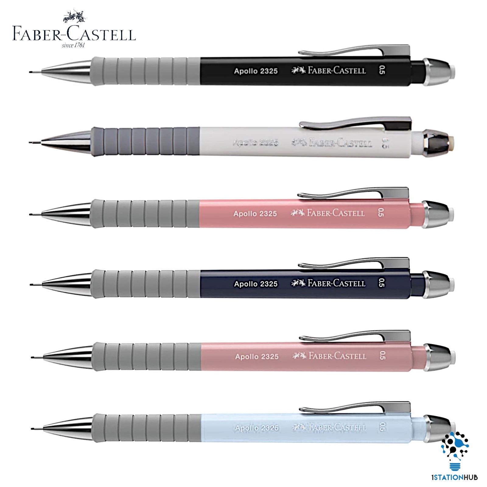 ファーバーカステル アポロ シャープペンシル 三角グリップ 0.5 mm 0.7