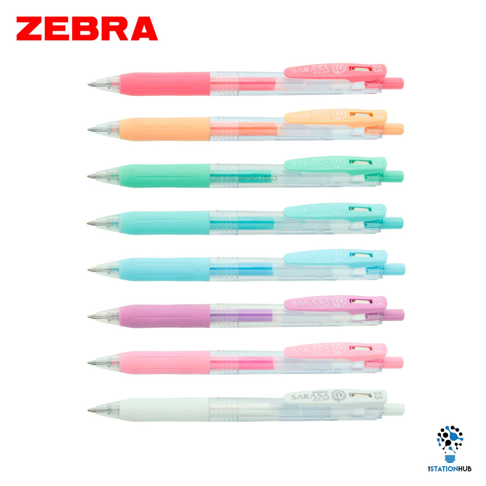 Zebra Sarasa Clip Gel Pen - 0.5 mm - Milk Orange